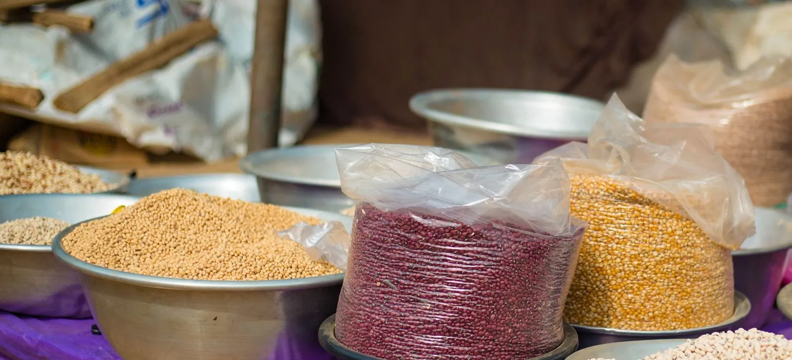 Ghanaian pantry staples